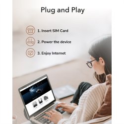 CUDY LT700 AC1200 Wi-Fi 4G Router LTE-Cat6 Gigabit