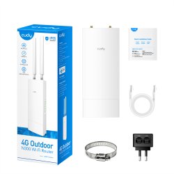CUDY LT400 Outdoor 4G Wi-Fi Router LTE Cat 4 N300