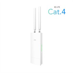 CUDY LT400 Outdoor 4G Wi-Fi Router LTE Cat 4 N300
