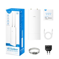 CUDY LT500 Outdoor 4G Wi-Fi Router LTE Cat4 AC1200