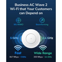 CUDY AP1300 AC1200 Wi-Fi Access Point Gigabit