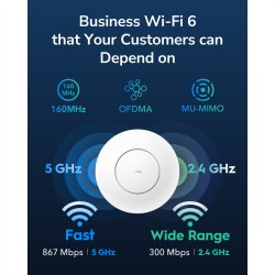 CUDY AP3000 AX3000 Wi-Fi 6 Access Point 2,5G
