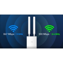 CUDY AP1200 Outdoor WiFi Access Point AC1200