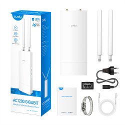 CUDY AP1300 Outdoor WiFi Access Point AC1200 Gigabit
