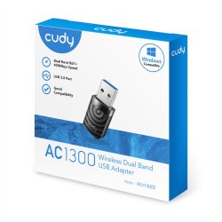 CUDY WU1300S AC1300 Wi-Fi Adapter USB 3.0