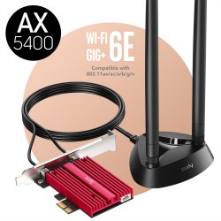 CUDY WE4000 AX5400 Wi-Fi 6E PCI Express Adapter