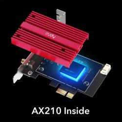 CUDY WE4000 AX5400 Wi-Fi 6E PCI Express Adapter