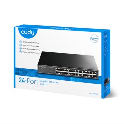 CUDY GS1024 24-Port Gigabit Metall Switch