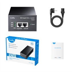 CUDY POE400 90W PoE+/PoE Injektor Gigabit