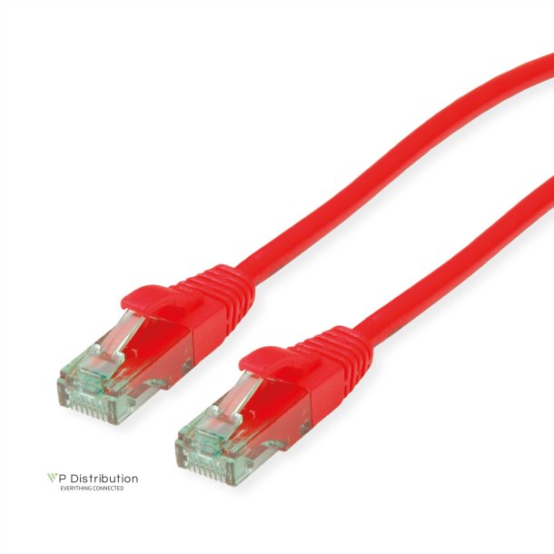 ROLINE RM UTP PatchCord Cat6A/Cl.EA, red, 0.5m