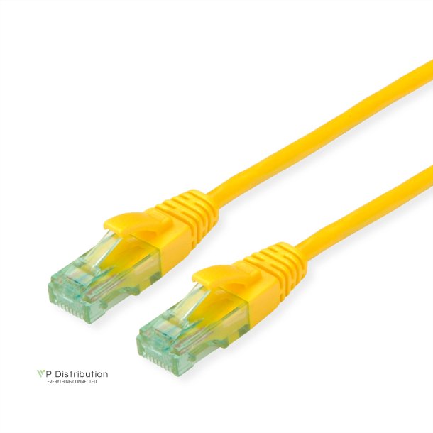 ROLINE RM UTP PatchCord Cat6A/Cl.EA, yellow,0.5m