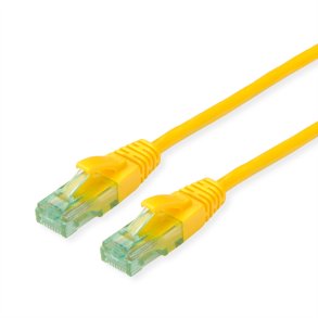 ROLINE RM UTP PatchCord Cat6A/Cl.EA, yellow, 15m