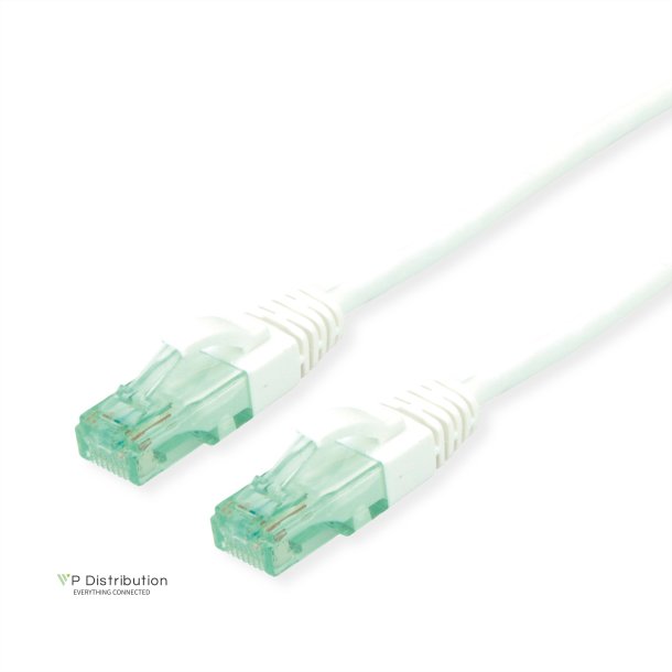 ROLINE RM UTP PatchCord Cat6A/Cl.EA, white, 0.5m