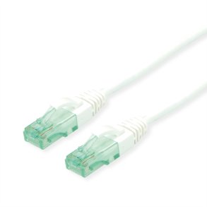 ROLINE RM UTP PatchCord Cat6A/Cl.EA, white, 1m
