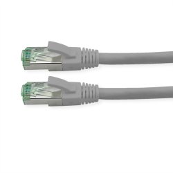 ROLINE RM S/FTP PatchCord Cat6A/Cl.EA, TPE, grey, 20m