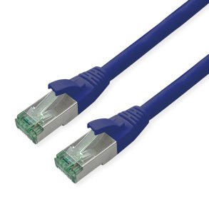 ROLINE RM S/FTP PatchCord Cat6A/Cl.EA, TPE, blue, 1.5m