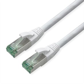 ROLINE RM S/FTP PatchCord Cat6A/Cl.EA, TPE, white, 7m