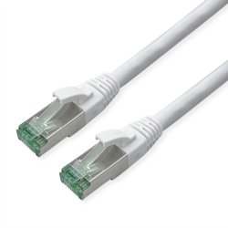 ROLINE RM S/FTP PatchCord Cat6A/Cl.EA, TPE, white, 15m