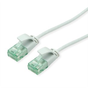 ROLINE RM UTP, SLIM PatchCord, Cat6A/Cl.EA, grey, 5m