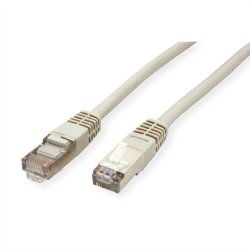 VALUE S/FTP Patch Cord Cat.5e (Class D), grey, 15 m