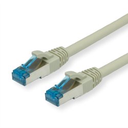 VALUE S/FTP(PiMF) PatchCord Cat6A/Cl.EA grey, 0.15m