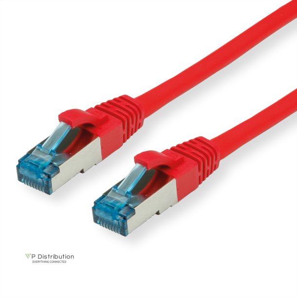 VALUE S/FTP(PiMF) PatchCord Cat6A/Cl.EA red, 0.15m