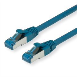 VALUE S/FTP(PiMF) PatchCord Cat6A/Cl.EA blue, 0.15m