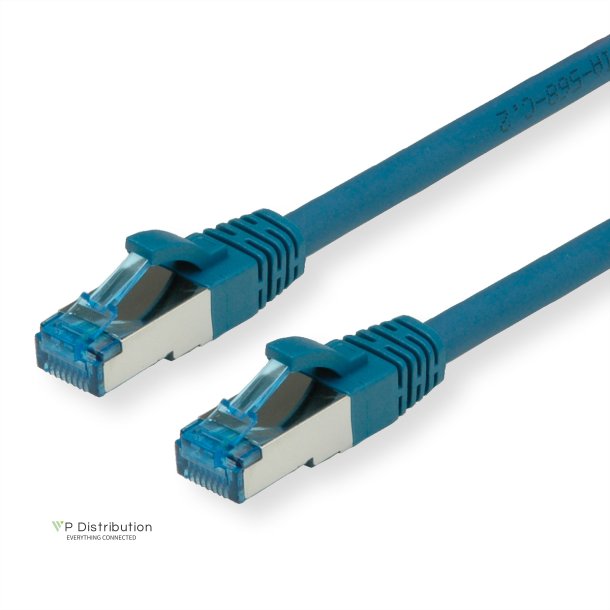 VALUE S/FTP(PiMF) PatchCord Cat6A/Cl.EA blue, 0.15m