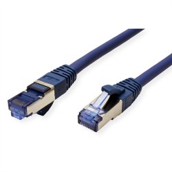VALUE S/FTP(PiMF) PatchCord Cat6A/Cl.EA blue, 0.15m