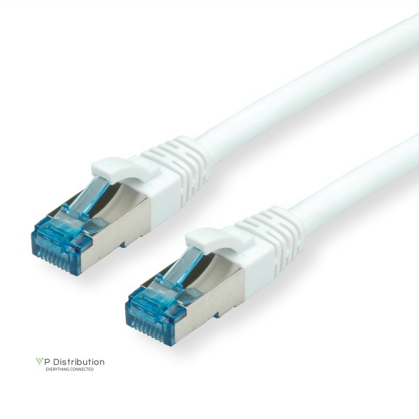 VALUE S/FTP(PiMF) PatchCord Cat6A/Cl.EA white, 0.15m