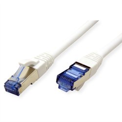 VALUE S/FTP(PiMF) PatchCord Cat6A/Cl.EA white, 0.15m