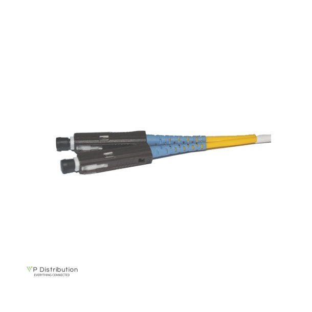 PeakOptical MU/PC-MU/PC, Duplex, SM, 15M, 3.0mm Fiber Diameter: 9/125&micro;m 