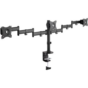 InLine® Desktop Bracket for 3x TFT/LCD/LED up to 68cm 27