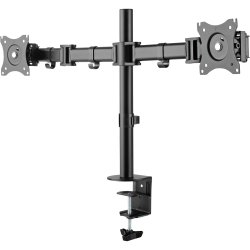 InLine&reg; Desktop Bracket for 2x TFT/LCD/LED up to 68cm 27" max. 2x 8kg