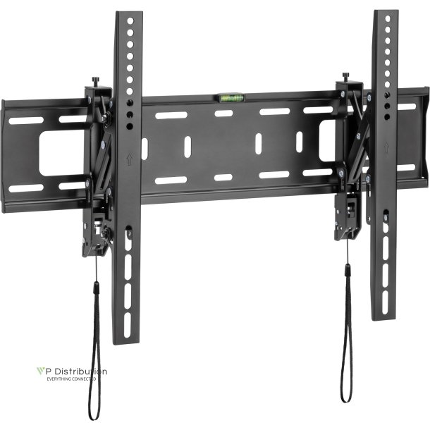 InLine&reg; Heavy-duty wall mount, tiltable, for flat screen TV (37-80"), max. 75kg, black