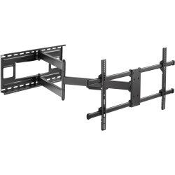 InLine&reg; XL-Arm Full-Motion TV Wall Mount, for 43"-80" Flat Panel TVs, max. 50kg