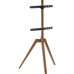 InLine&reg; woodstand TV pedestal, tripod, for LED TV 45"-65" (114-165cm), max. 40kg