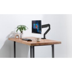 InLine&reg; Desktop Mount with Lifter and USB/Audio movable for TV / Displays up to 82cm 32" max. 9kg