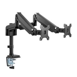 InLine&reg; Desktop Mount with Lifter movable for two Displays up to 82cm 32" max. 9kg