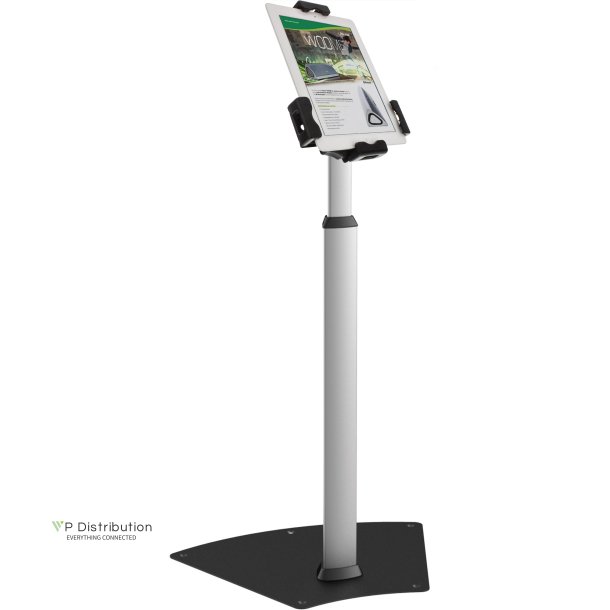 InLine&reg; Tablet Holder Aluminum lockable universal use for 7.9" - 10.1"