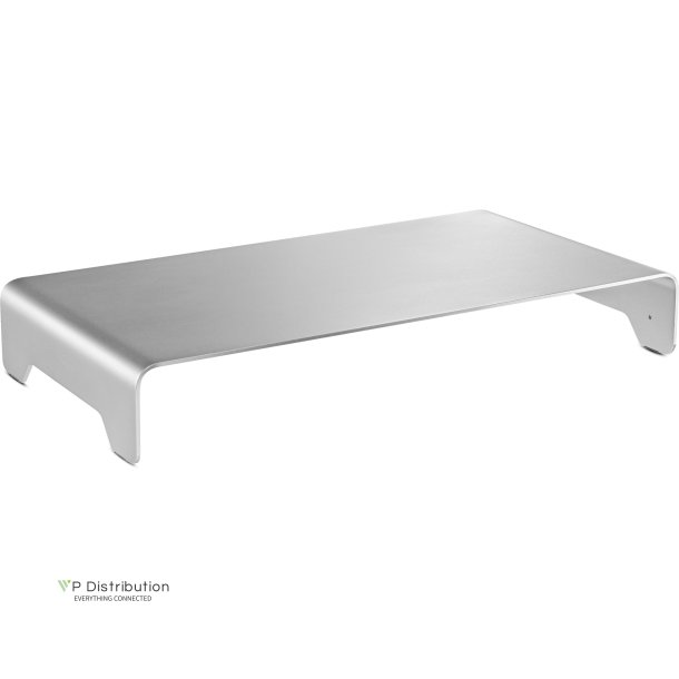 InLine&reg; Monitor Platform Aluminium 63mm, max. 10kg