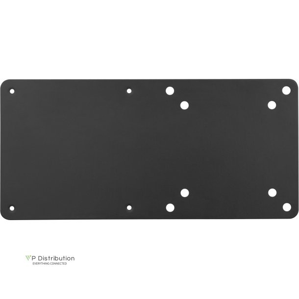 InLine&reg; VESA 75/100 compatible mounting plate for Intel NUC