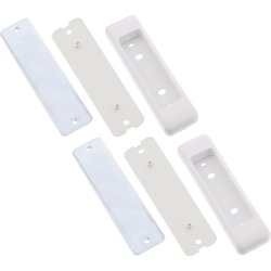 InLine&reg; Slatwall mounting kit, for table mount panel, set of 2