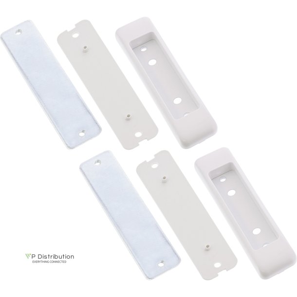 InLine&reg; Slatwall mounting kit, for table mount panel, set of 2