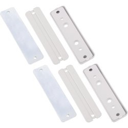 InLine&reg; Slatwall mounting kit, for table mount panel, set of 2