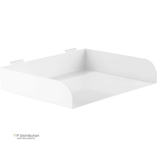 InLine&reg; Slatwall Shelf large, white