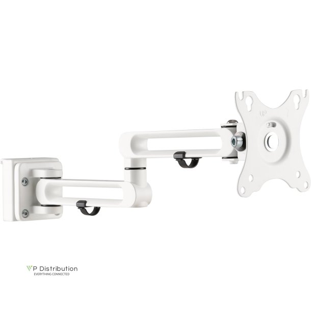 InLine&reg; Slatwall monitor bracket long, white