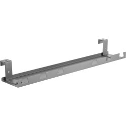 InLine&reg; Cable guide/shelf for under-table mounting, grey