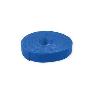 VALUE Strap Cable Tie Roll, L: 25m / W:10mm, blue