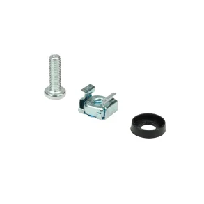 VALUE Screw M5x16 + washer + M5 cage nut, 100set /bag